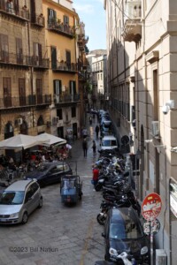 small cars and scooters