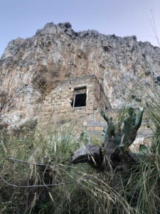 Old building at Capo Gallo Nature Reserve