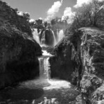waterfall on White River