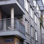 Amsterdam apartment building.