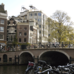 Canal bridge in Amsterdam