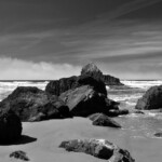 Oregon Coast B&W